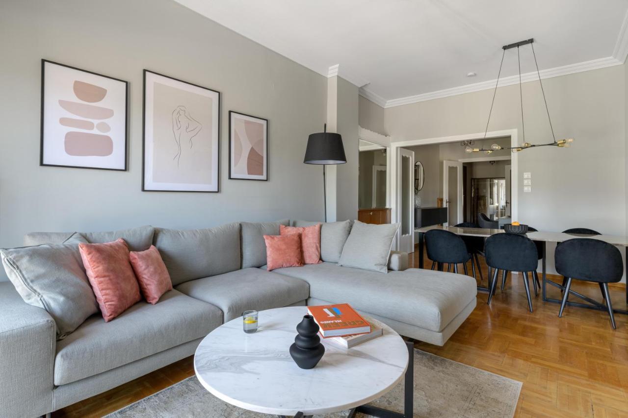 Aura Homes, Classic Apartment In Central Athen Eksteriør billede